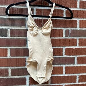 SKIMS Beige Nude Shapewear Bodysuit